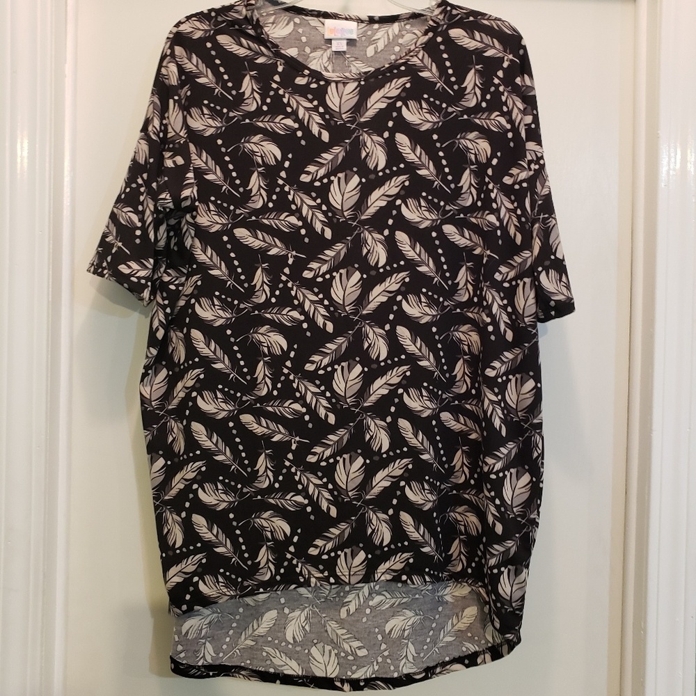 Irma high-low tunic top